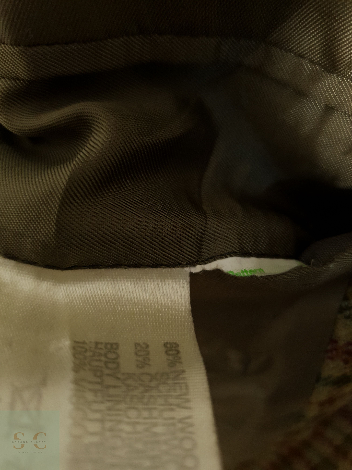 Veston Braun Hamburg (Cloth by Zegna) Wool & Cashmere Talla M 6