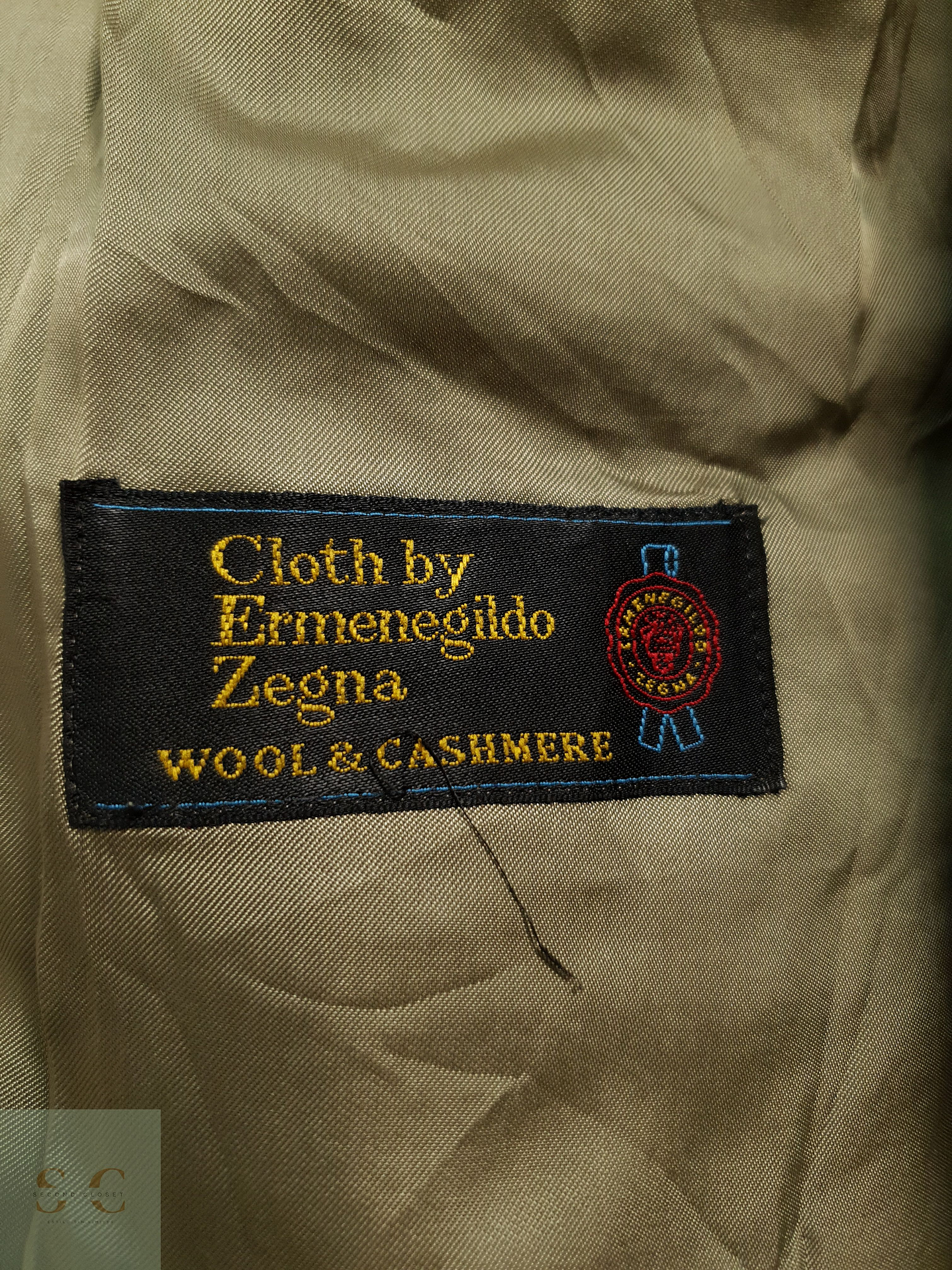 Veston Braun Hamburg (Cloth by Zegna) Wool & Cashmere Talla M 10