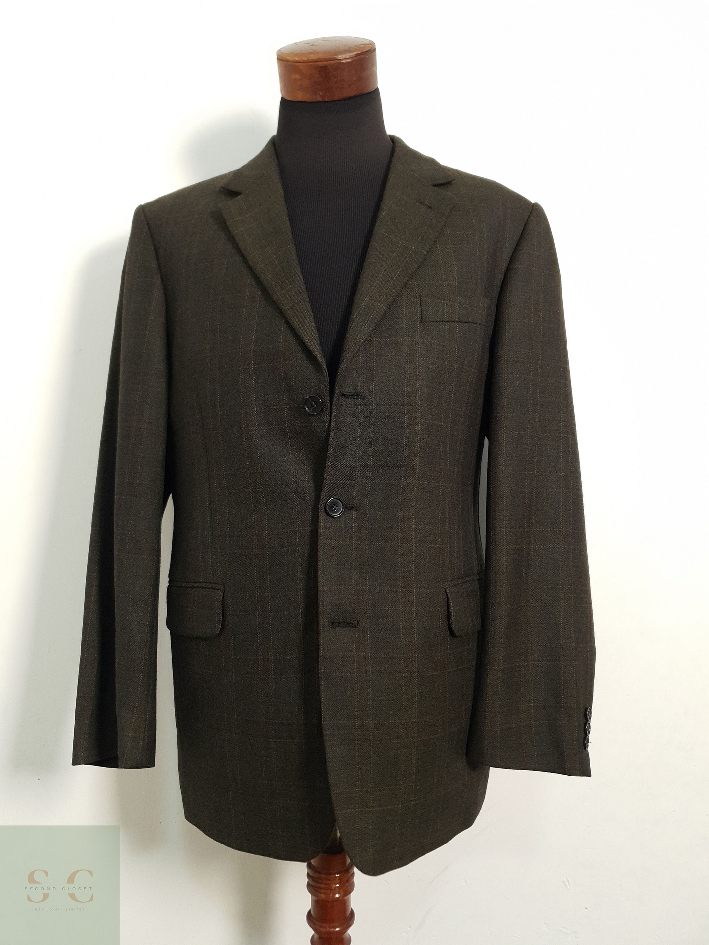 Veston Brandts 95% lana / 5% cashmere Talla LXL 2