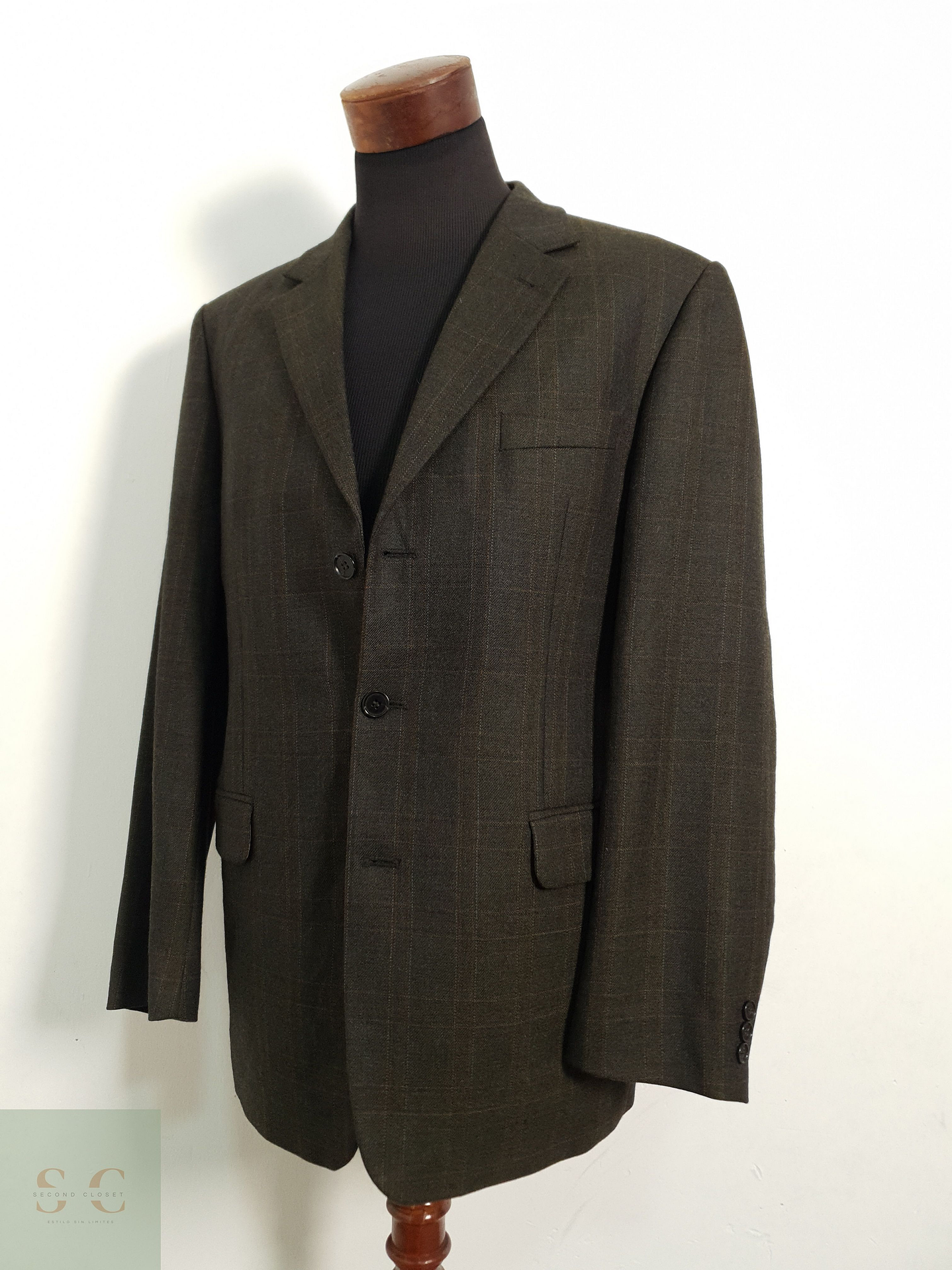 Veston Brandts 95% lana / 5% cashmere Talla LXL 3