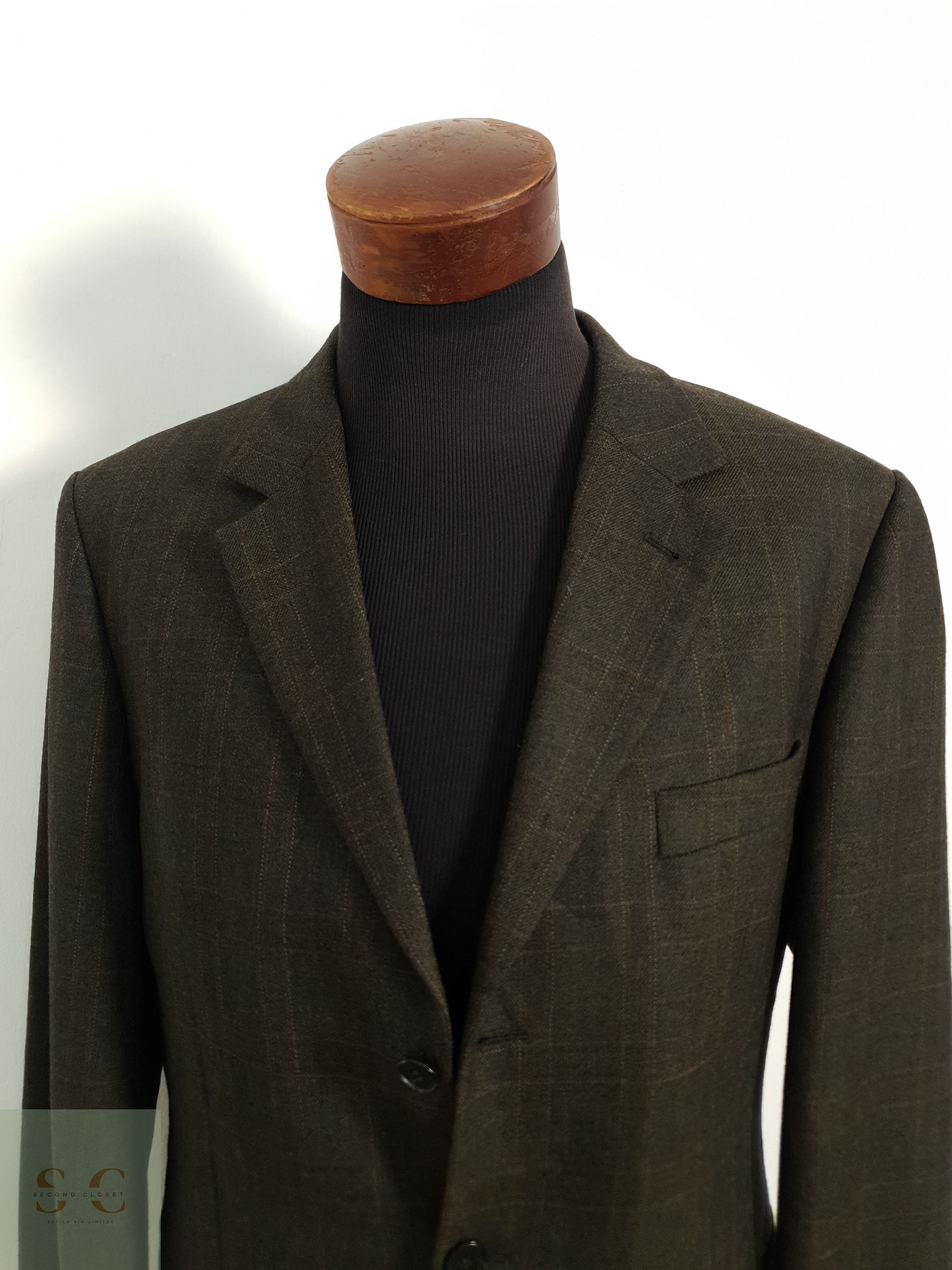 Veston Brandts 95% lana / 5% cashmere Talla LXL 4