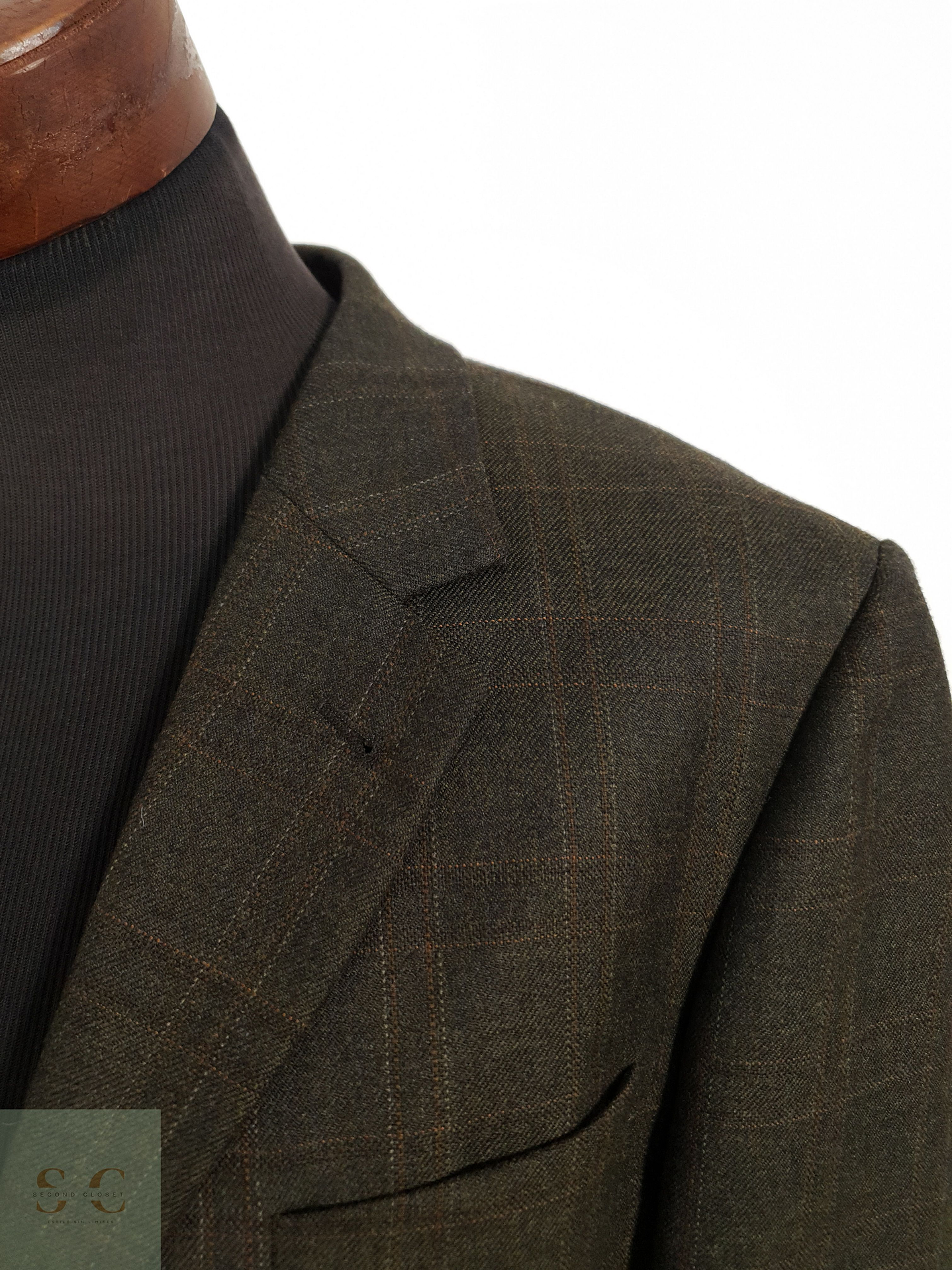 Veston Brandts 95% lana / 5% cashmere Talla LXL 6