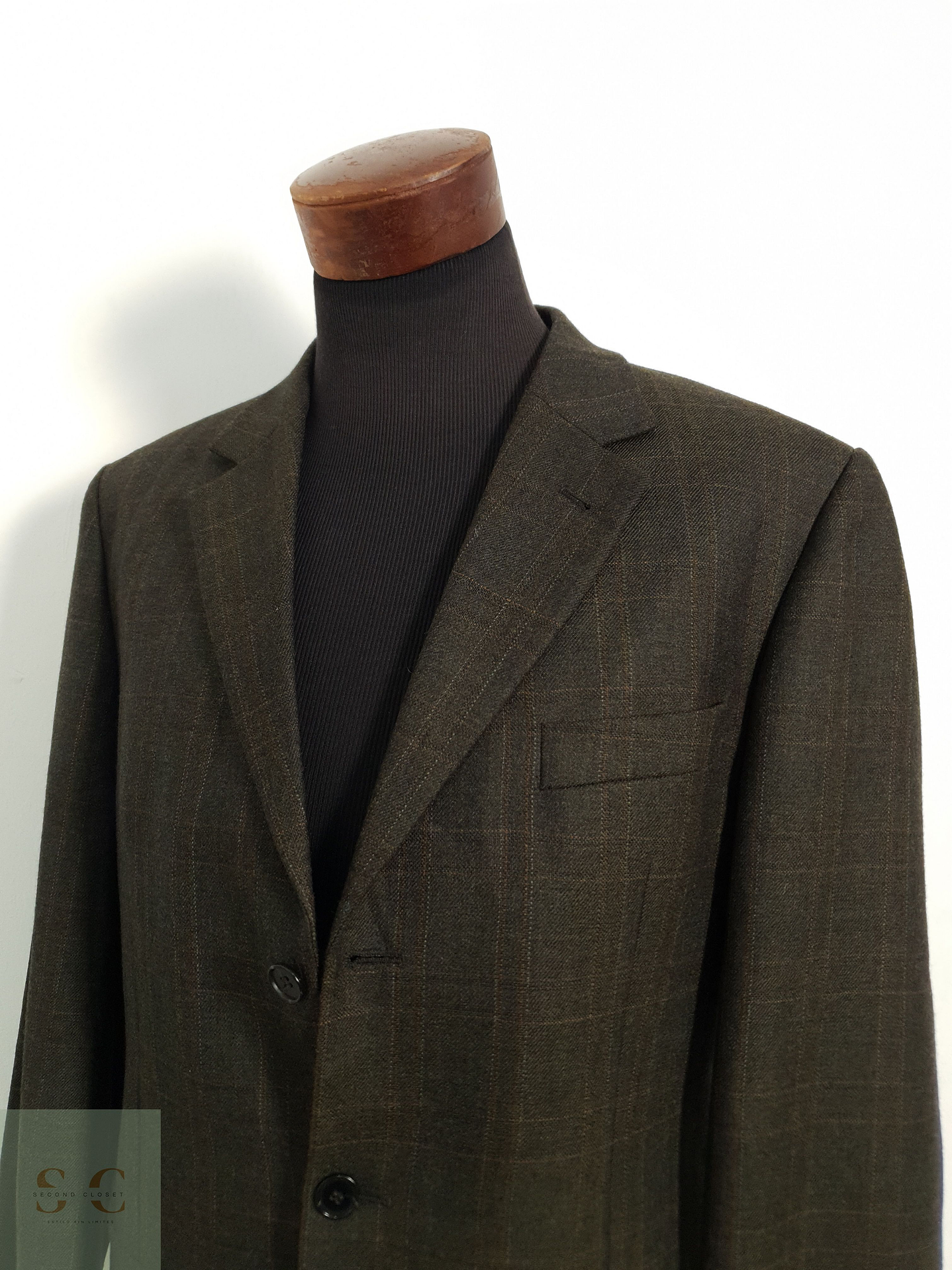 Veston Brandts 95% lana / 5% cashmere Talla LXL 7