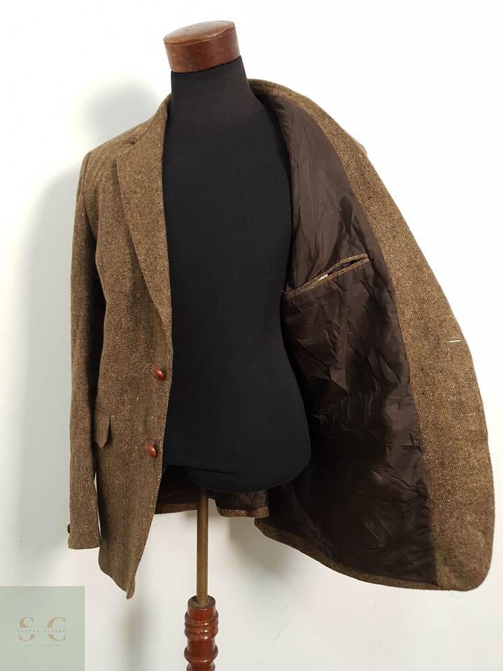 Veston — (Made in Britain) Pure New Wool Talla XL 7