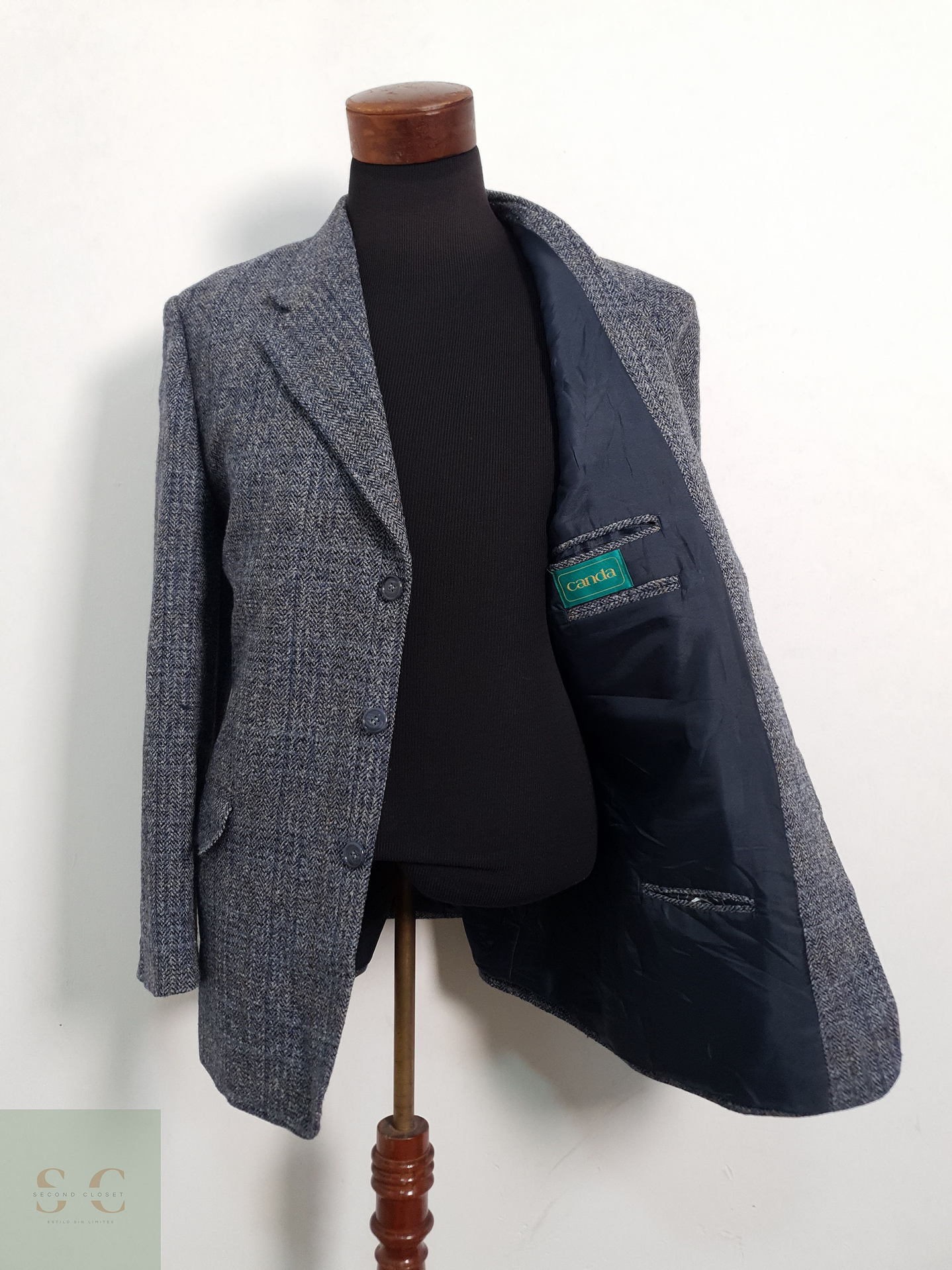 Veston C&A 94% lana virgen Talla XL 2