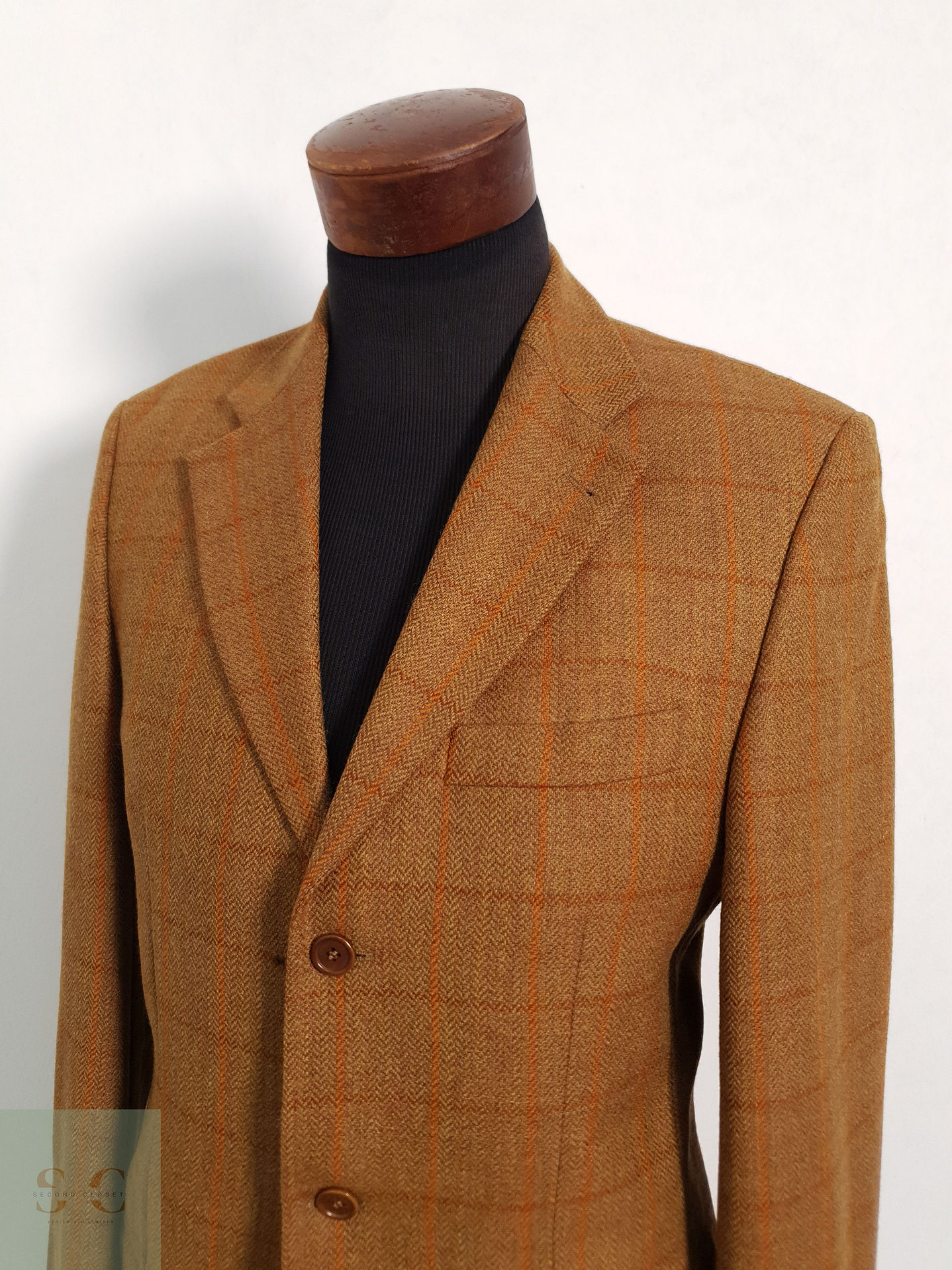 Veston Linus 100% lana virgen Talla M 5