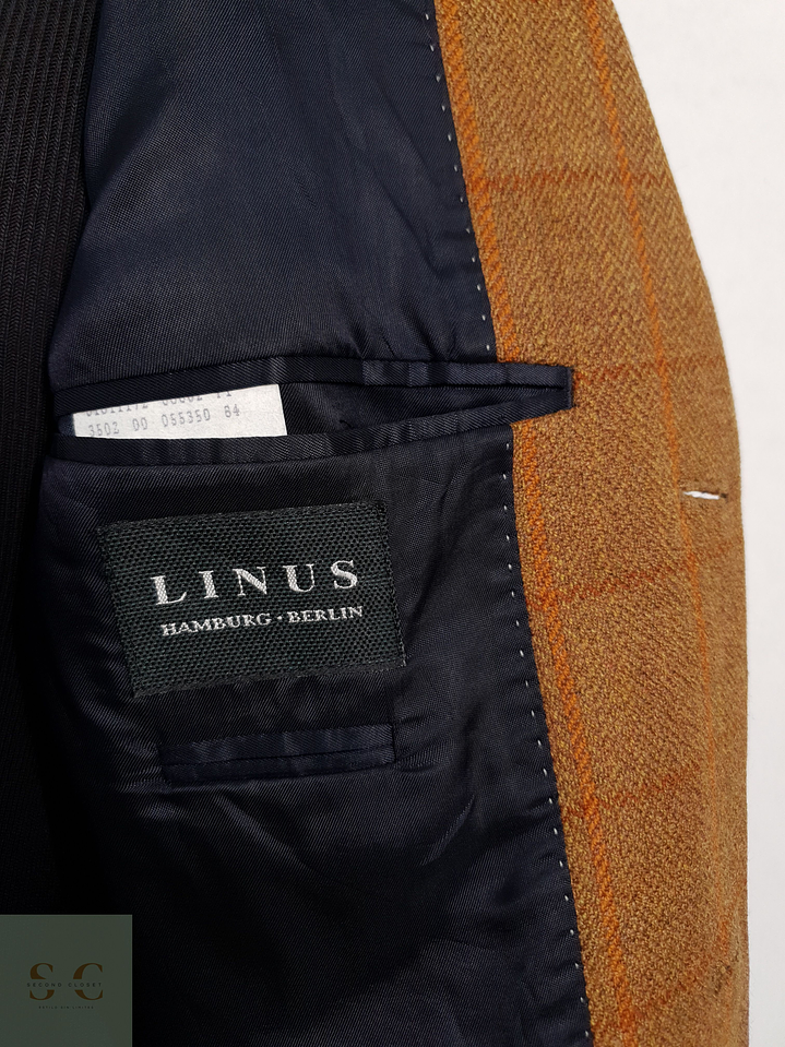 Veston Linus 100% lana virgen Talla M 9