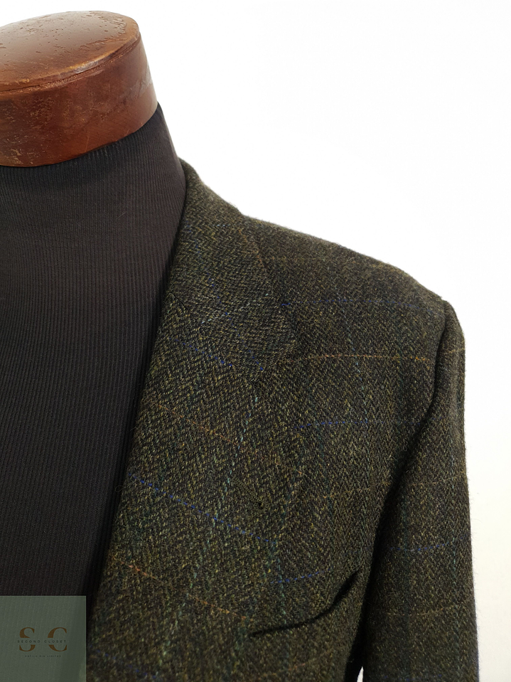 Veston Roy Robson 100% lana virgen espiga verde Talla L 5