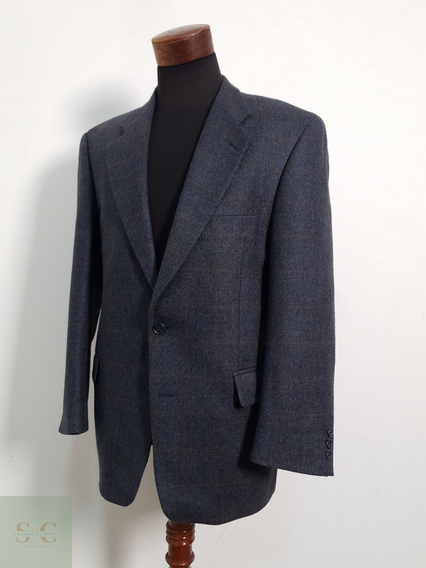 Veston Robert Red 100% lana virgen Talla L 1