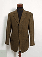 Veston Gilbert 100% lana virgen tweed verde Talla LXL - Miniatura 2