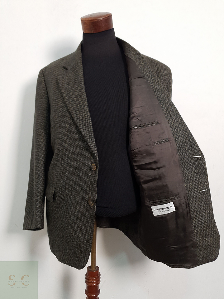 Veston Constantine 100% lana virgen Talla XXL 4