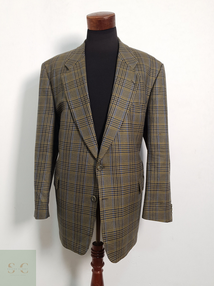 Veston Roy Robson 100% lana virgen pata de gallo Talla XXL 4