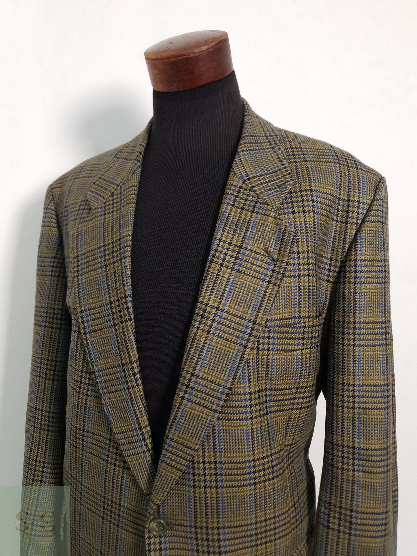 Veston Roy Robson 100% lana virgen pata de gallo Talla XXL 7