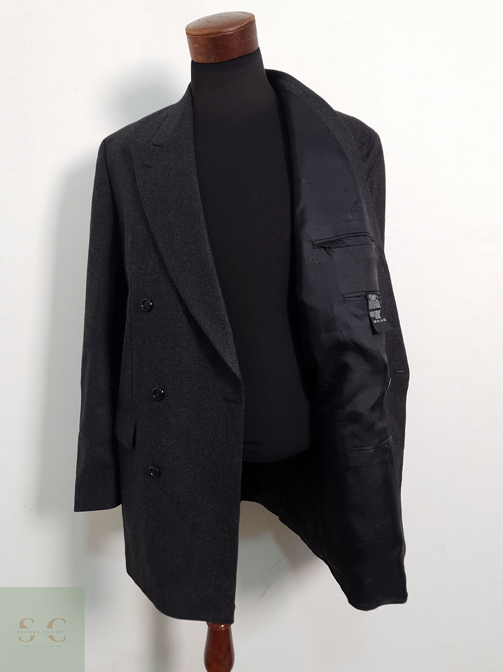 Veston Pierre Cardin 100% lana virgen cruzado Talla LXL 4