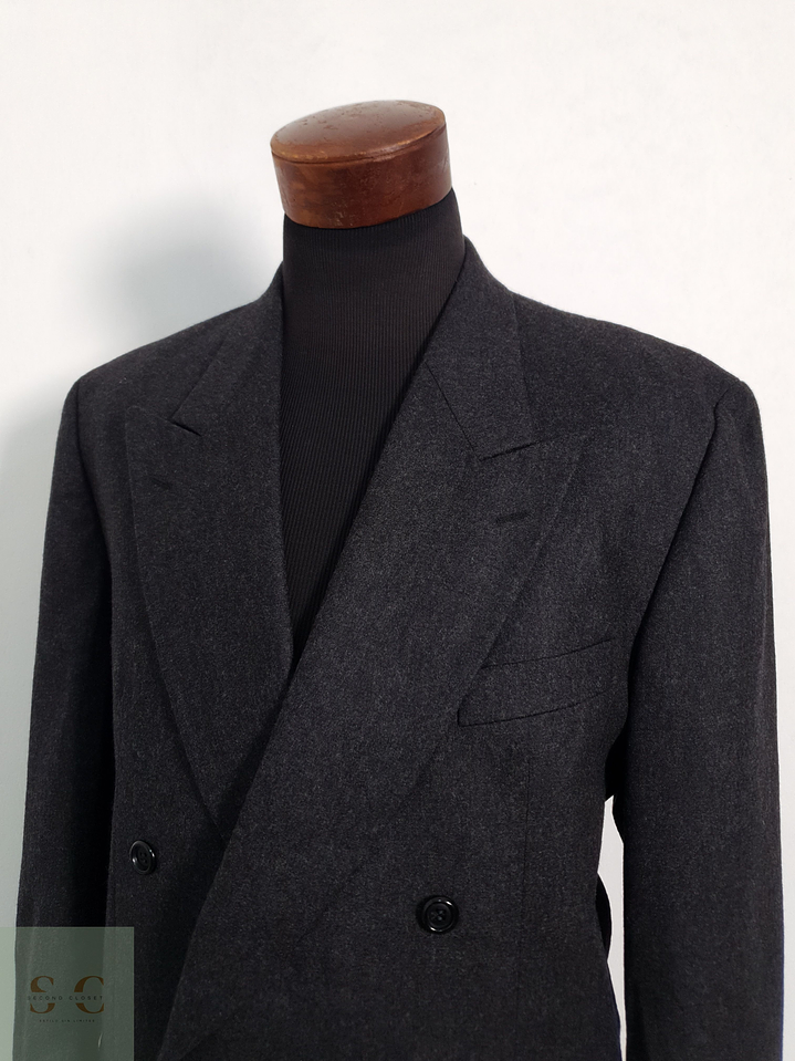 Veston Pierre Cardin 100% lana virgen cruzado Talla LXL 8