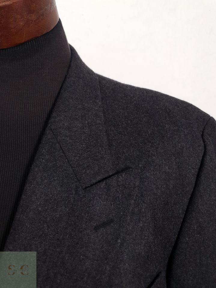 Veston Pierre Cardin 100% lana virgen cruzado Talla LXL 9