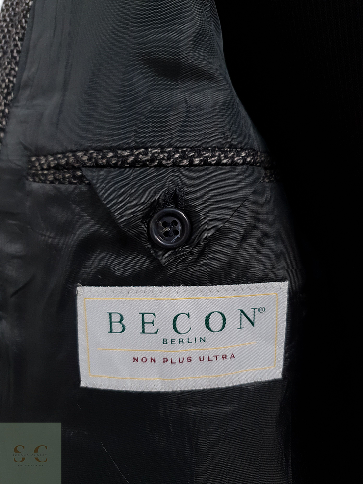 Veston Becon 100% lana virgen Talla L 7