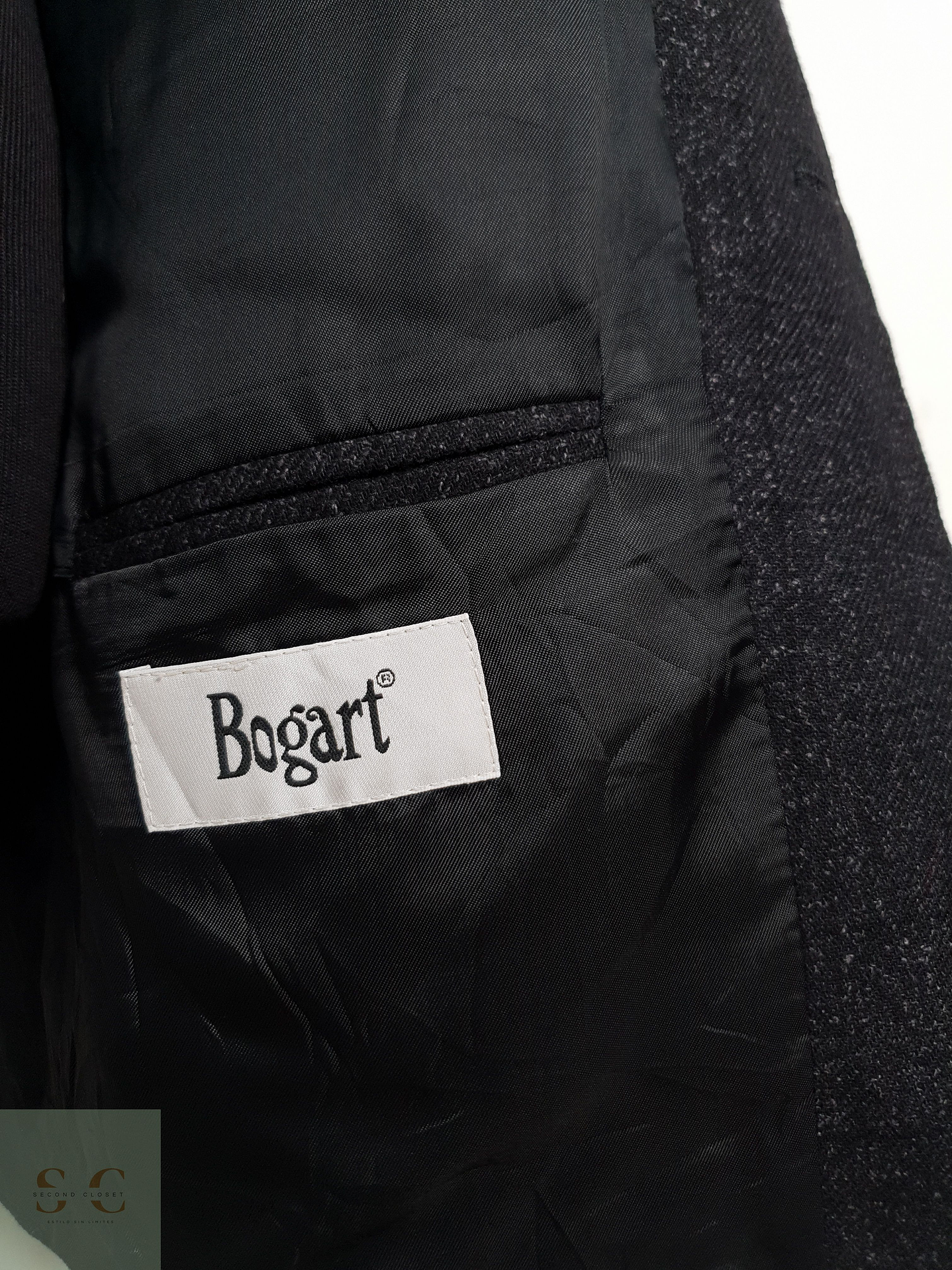 Veston Bogart 80% lana 20% seda Talla LXL 8