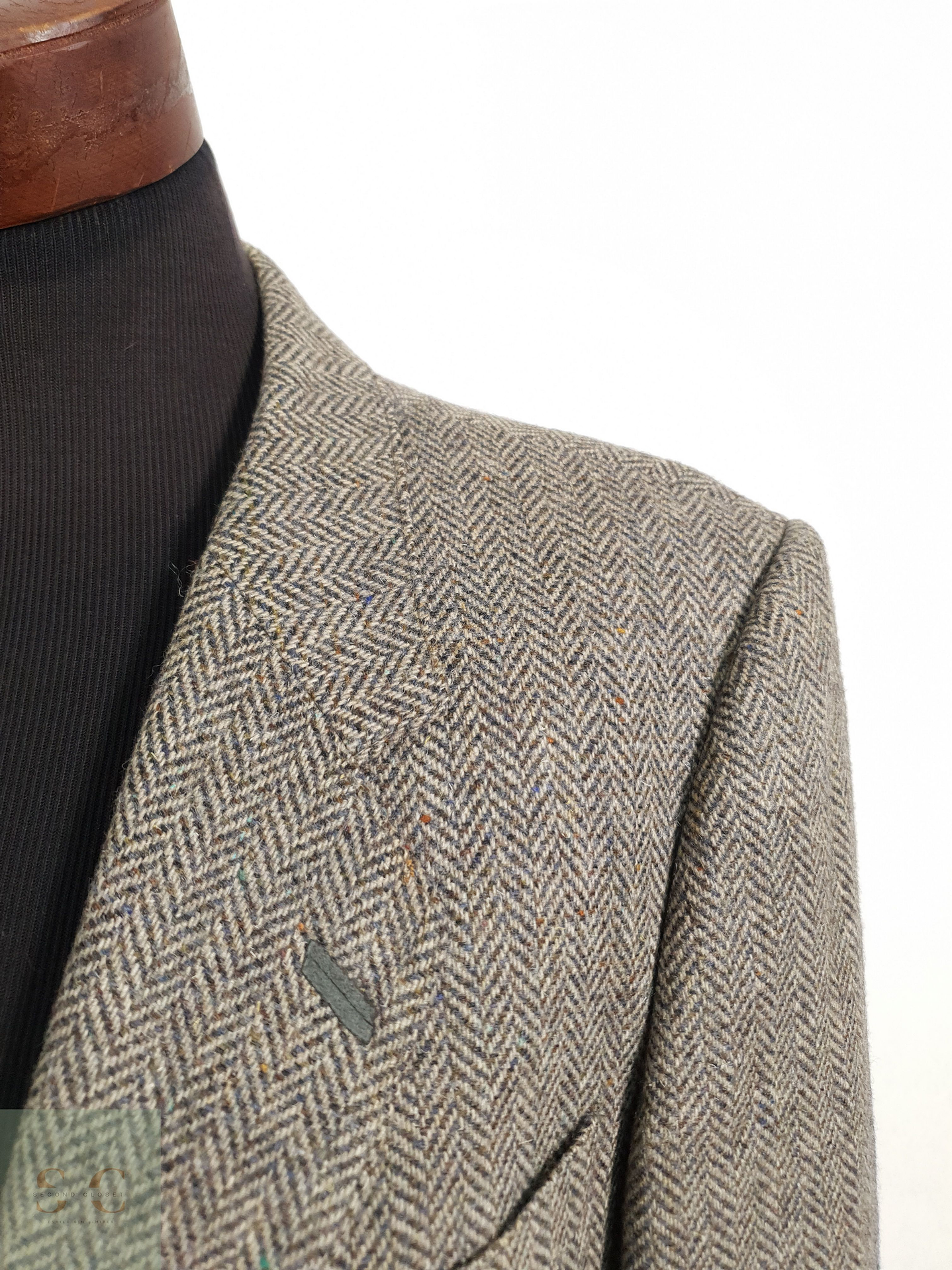 Veston — 100% lana virgen espiga grueso Talla LXL 2