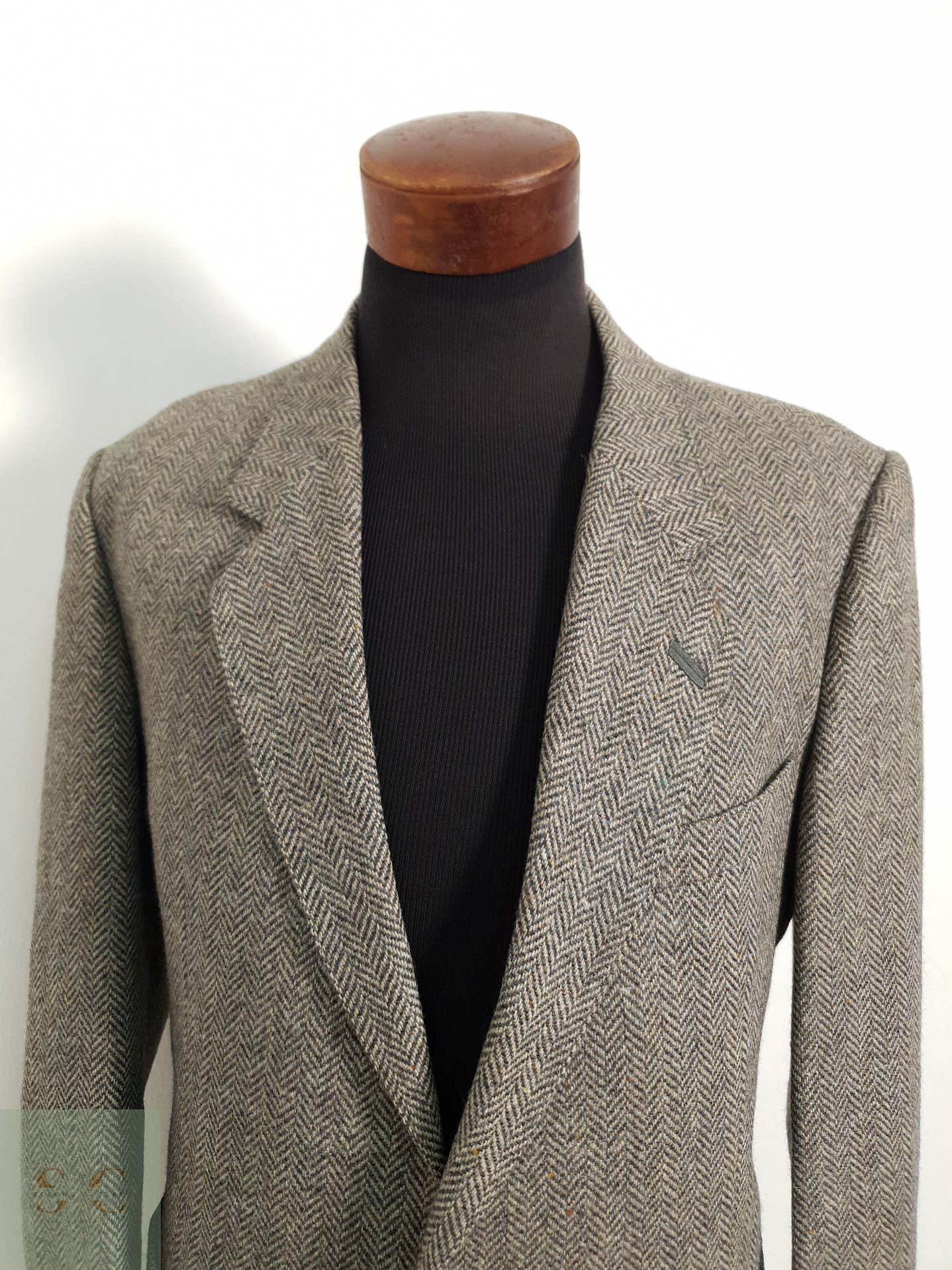 Veston — 100% lana virgen espiga grueso Talla LXL 3