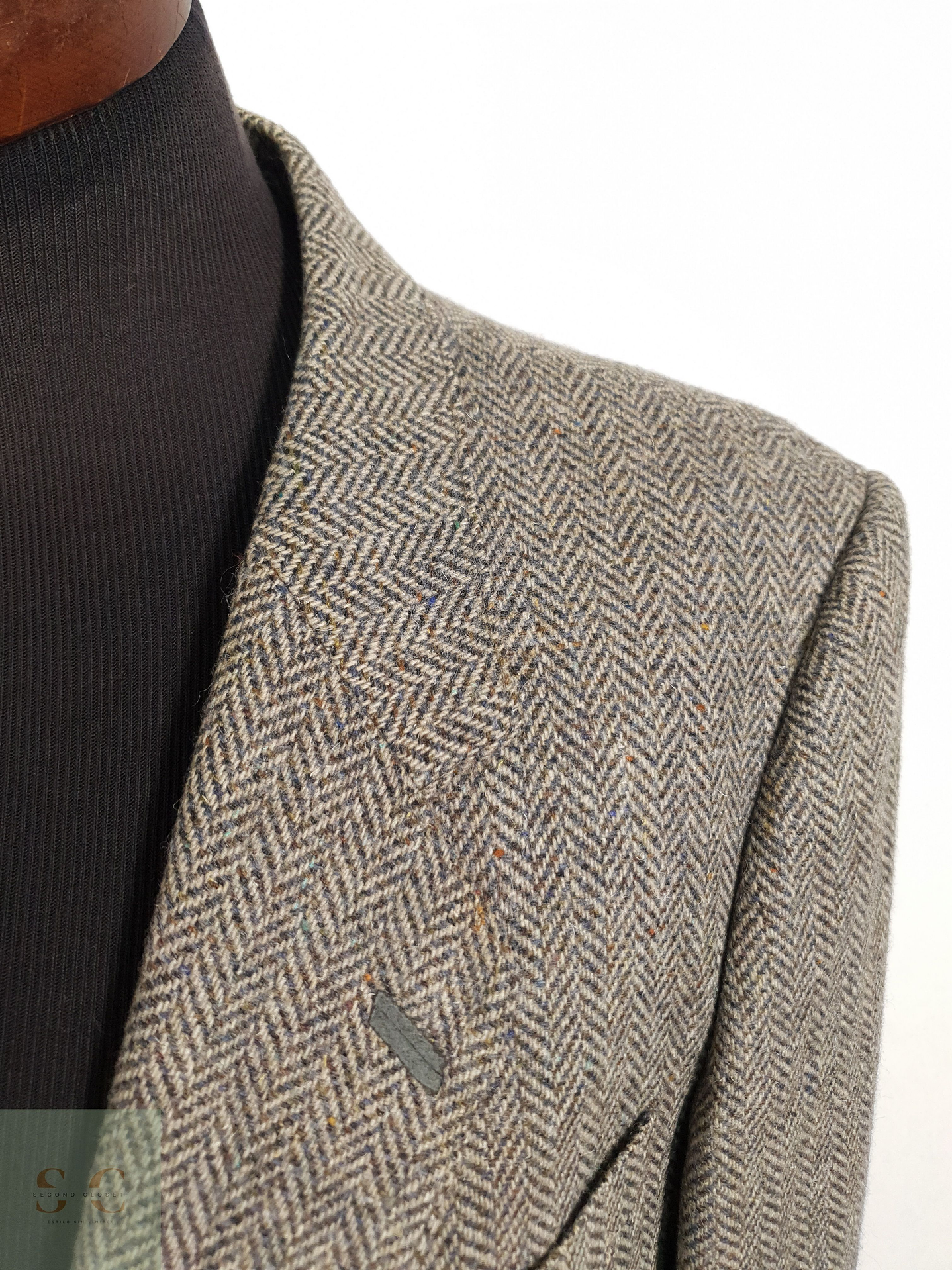 Veston — 100% lana virgen espiga grueso Talla LXL 7