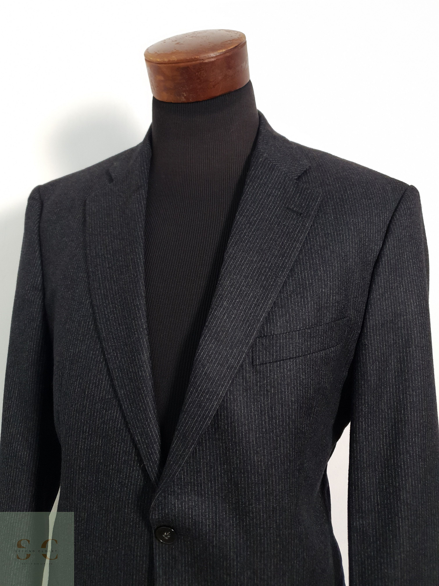 Veston Exceed (Vitale Barberis Canonico) 100% lana virgen VBC Talla ML 5
