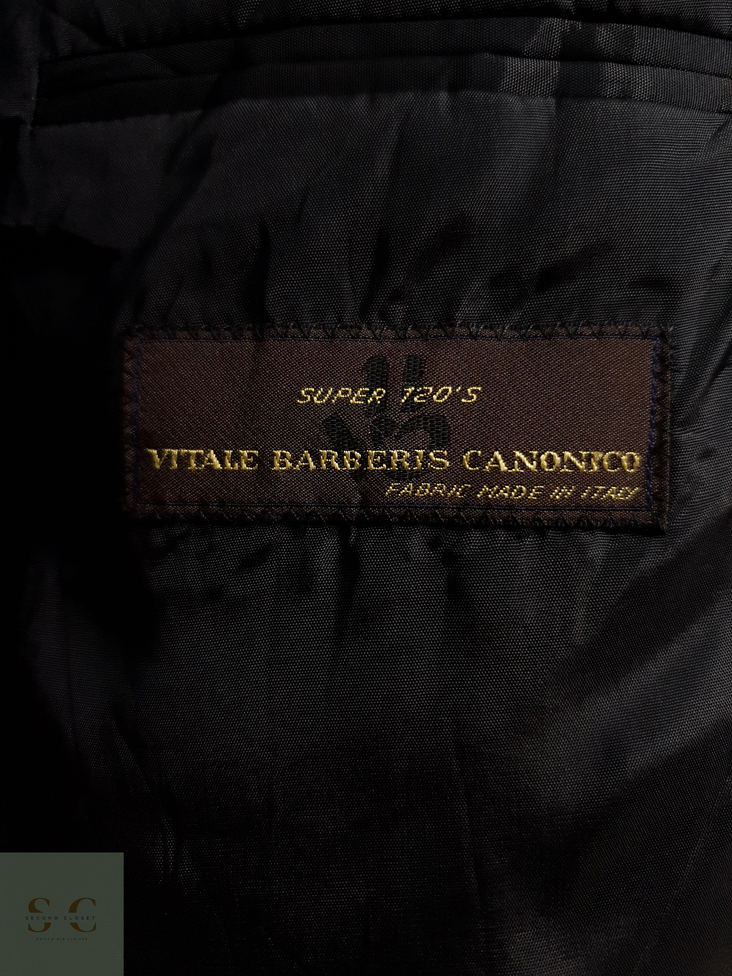 Veston Exceed (Vitale Barberis Canonico) 100% lana virgen VBC Talla ML 7