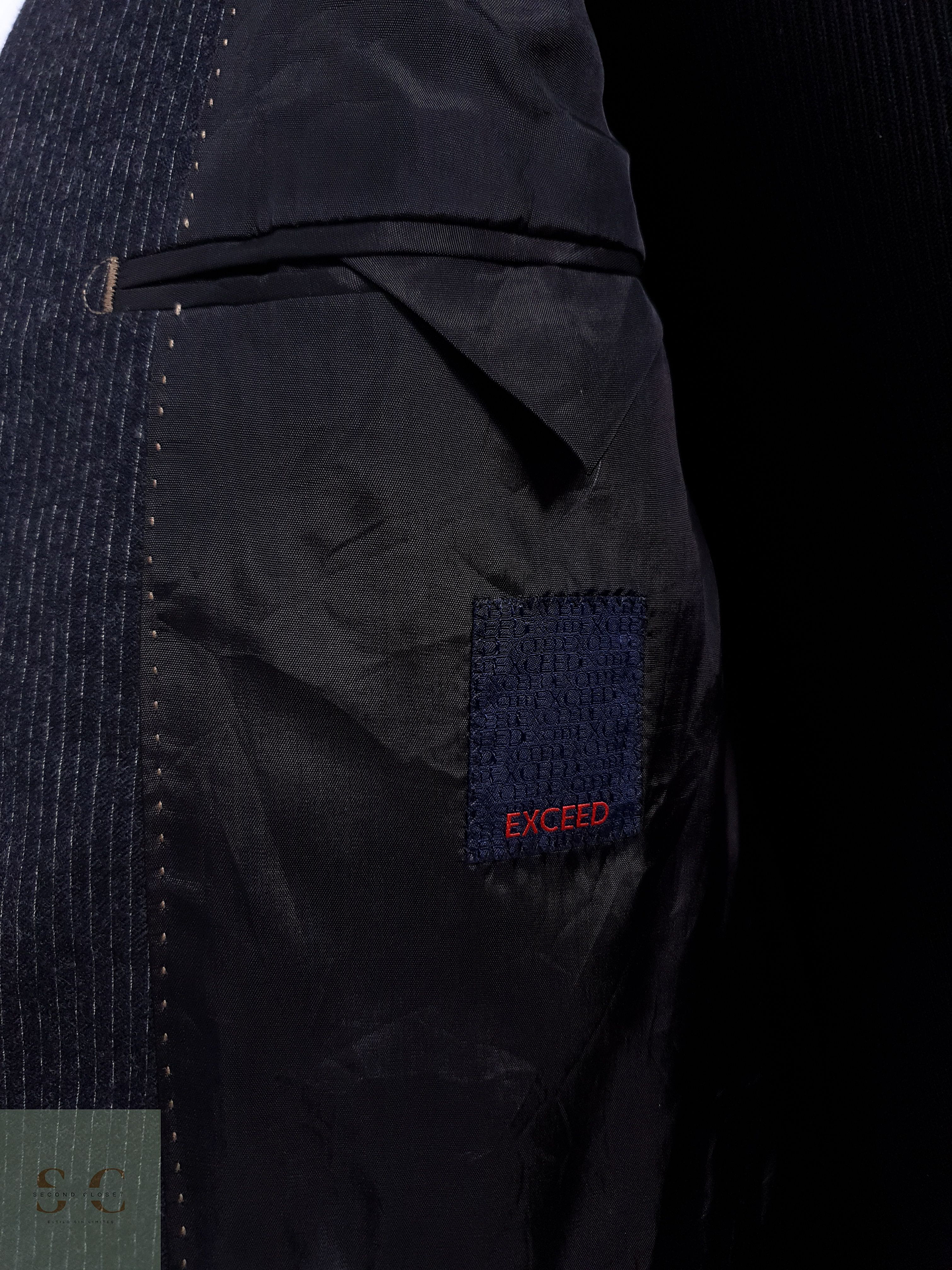 Veston Exceed (Vitale Barberis Canonico) 100% lana virgen VBC Talla ML 8