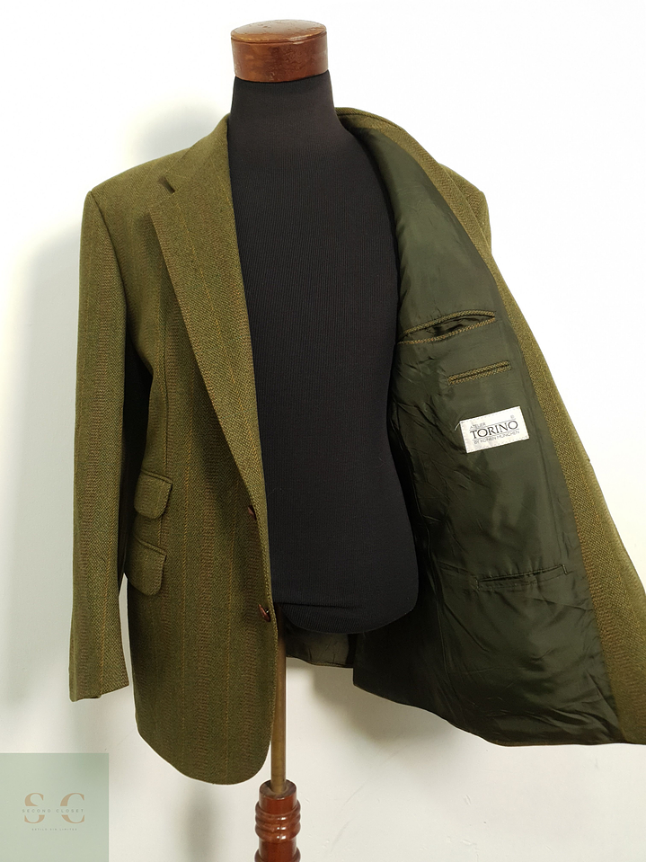 Veston Atelier Torino 100% lana virgen Talla XXL 2