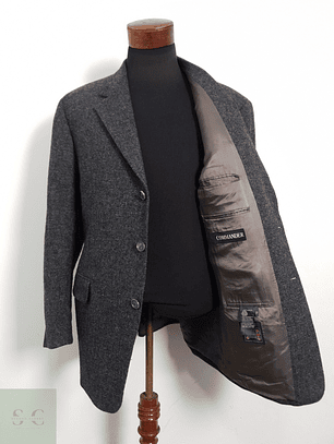 Veston Commander 100% lana virgen Talla XL