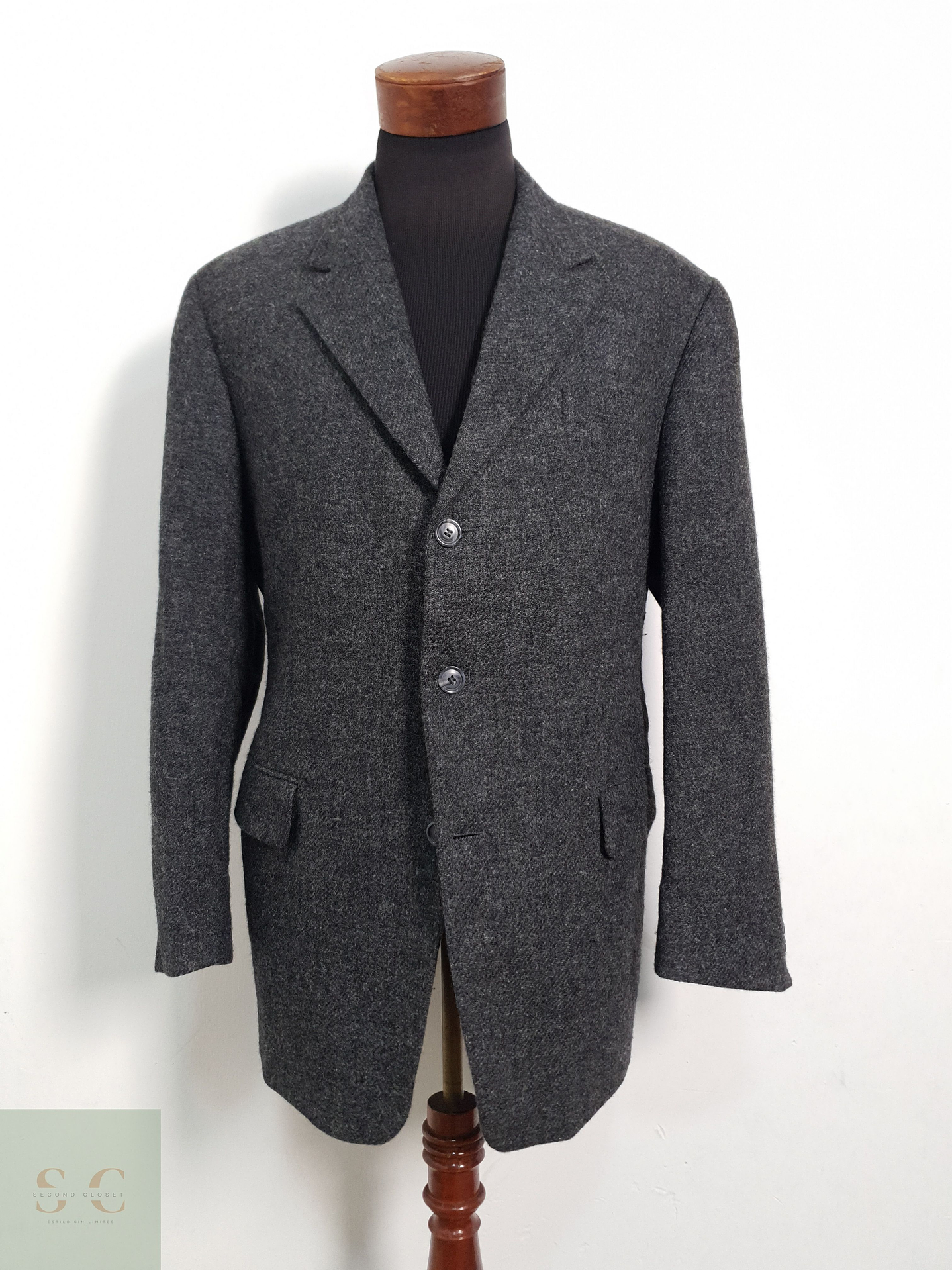 Veston Commander 100% lana virgen Talla XL 3