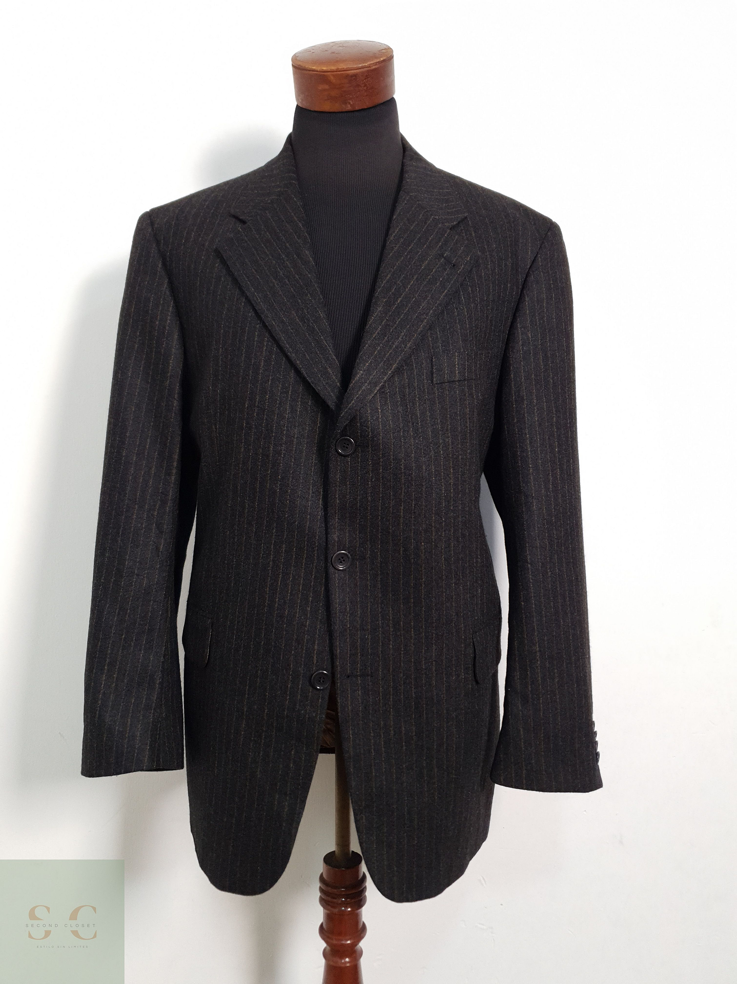 Veston Tatari 100% lana virgen doble Talla LXL 2