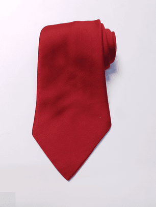 Corbata Trevira Wool Rojo Clásico – Second Closet