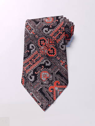 Corbata Seda Gris Cachemira – Second Closet