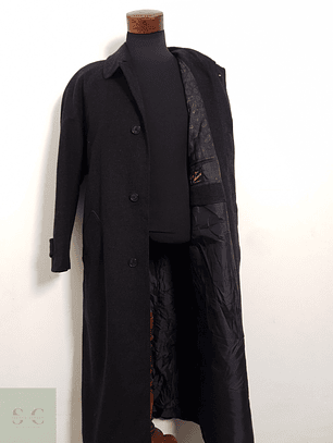 Abrigo Abrigo largo grafito Lana virgen + cashmere