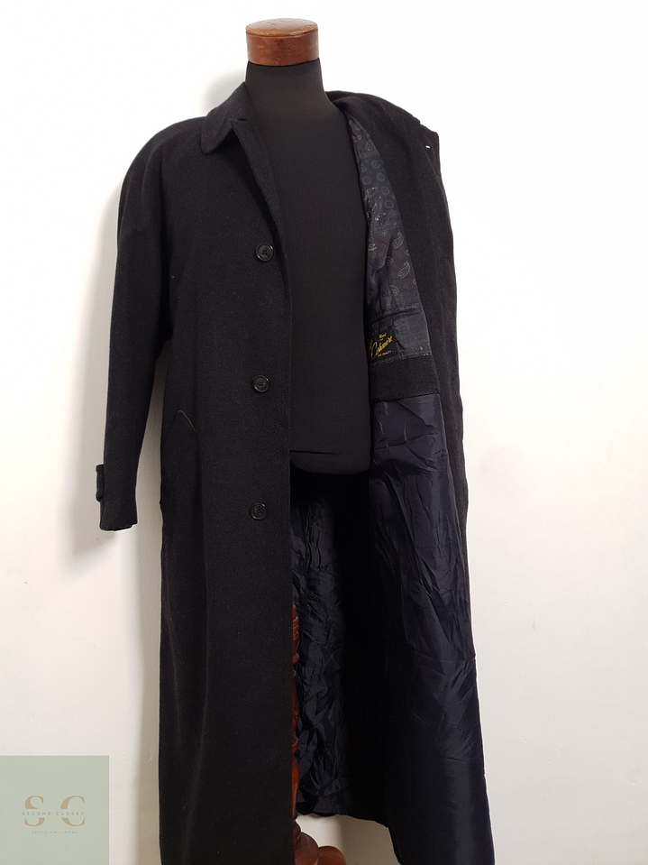 Abrigo Abrigo largo grafito Lana virgen + cashmere 1