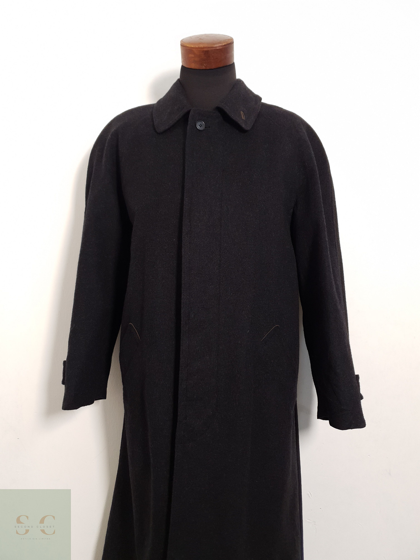 Abrigo Abrigo largo grafito Lana virgen + cashmere 3