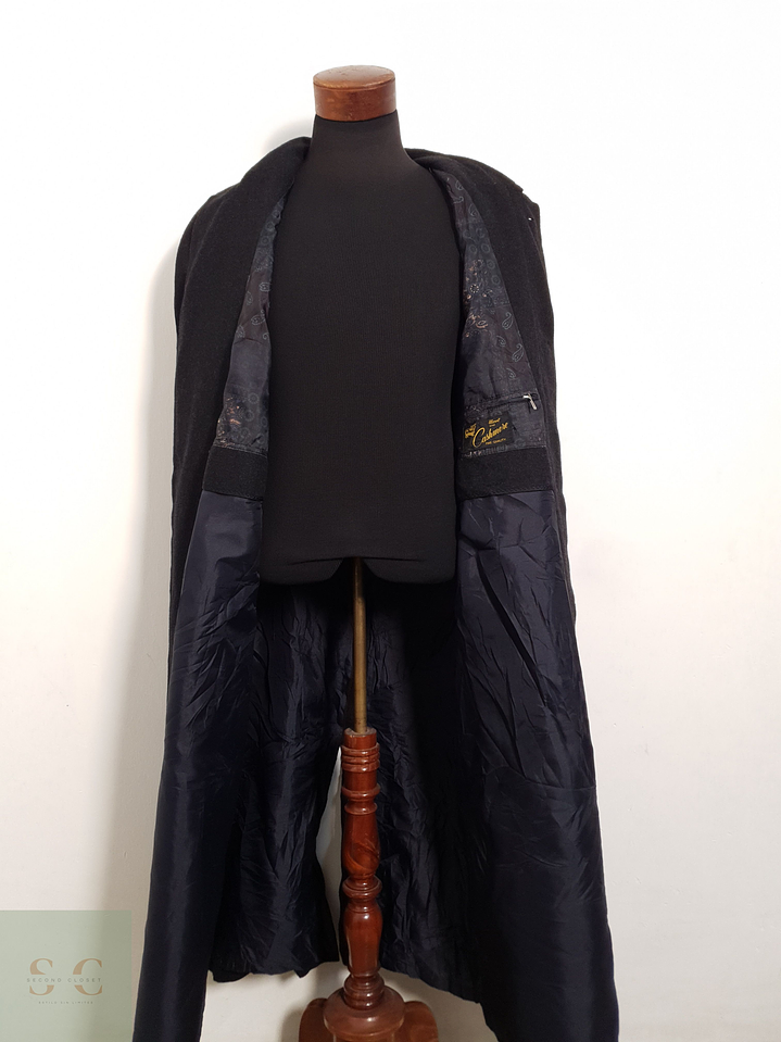 Abrigo Abrigo largo grafito Lana virgen + cashmere 4