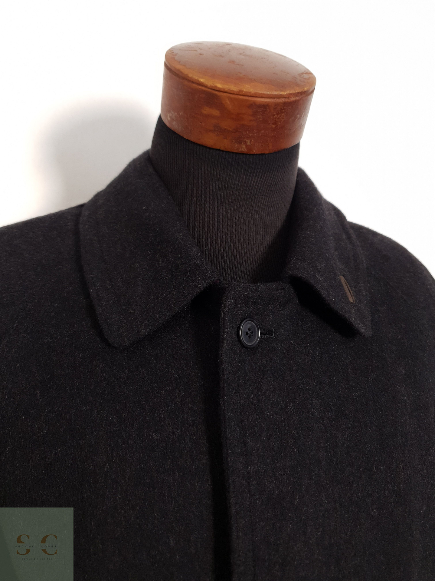 Abrigo Abrigo largo grafito Lana virgen + cashmere 6