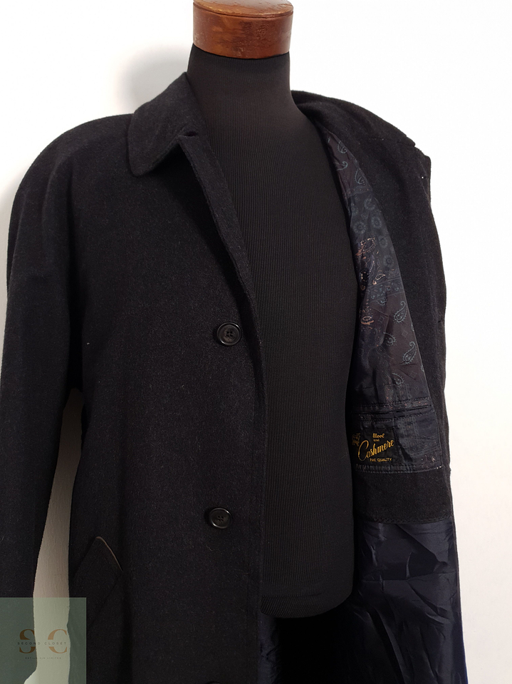 Abrigo Abrigo largo grafito Lana virgen + cashmere 7