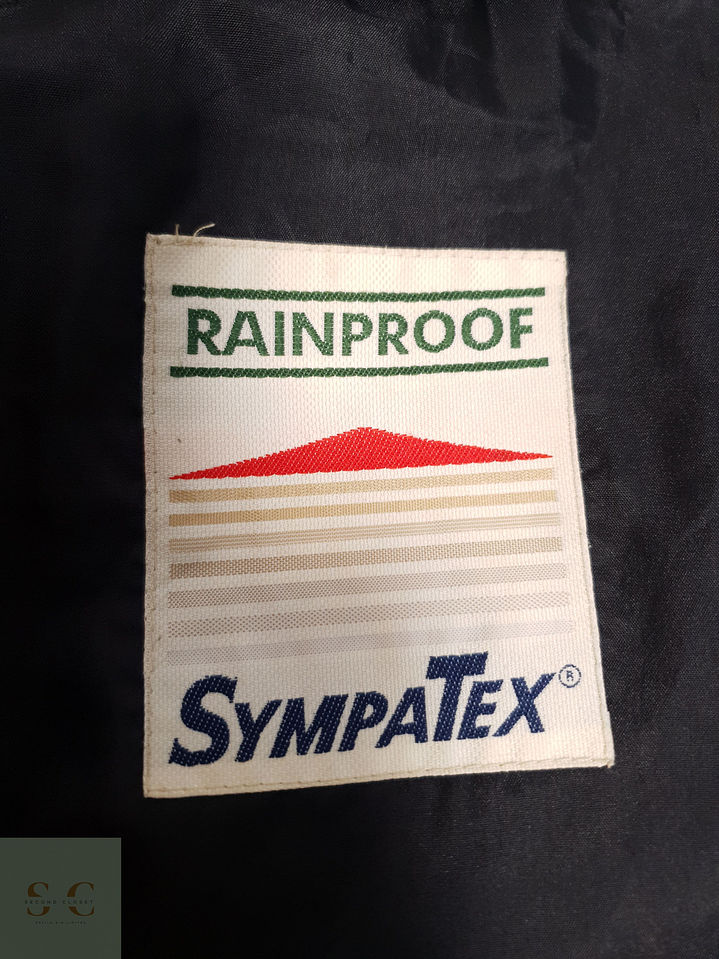 Abrigo Rainproof Sympatex Chaquetón impermeable verde Técnico impermeable Talla XXL 5