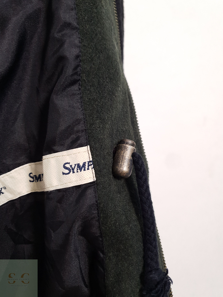 Abrigo Rainproof Sympatex Chaquetón impermeable verde Técnico impermeable Talla XXL 6