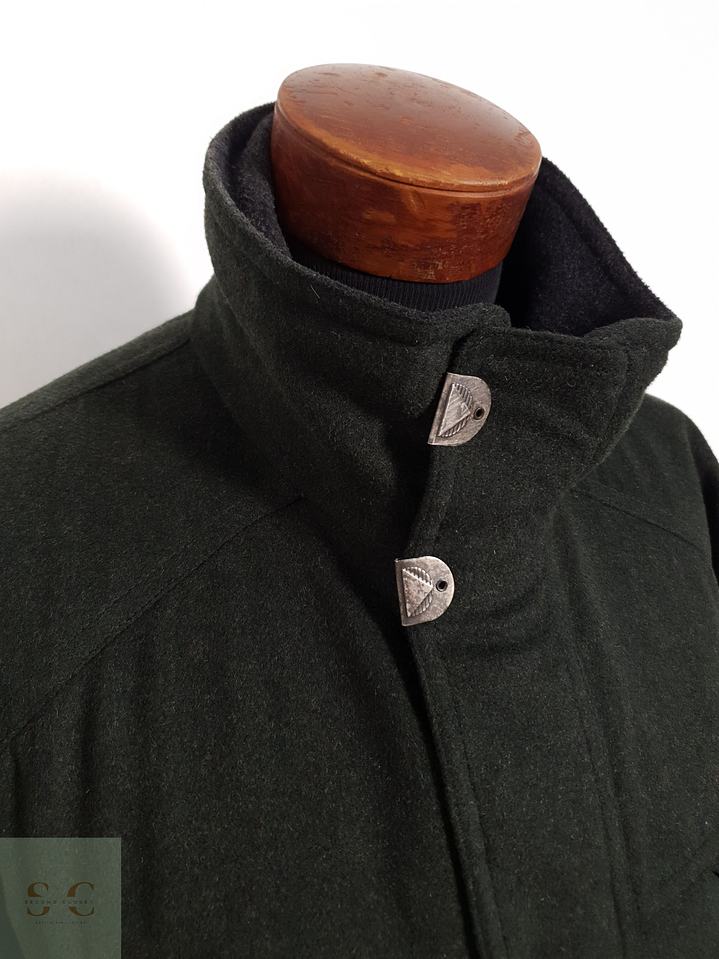 Abrigo Rainproof Sympatex Chaquetón impermeable verde Técnico impermeable Talla XXL 7