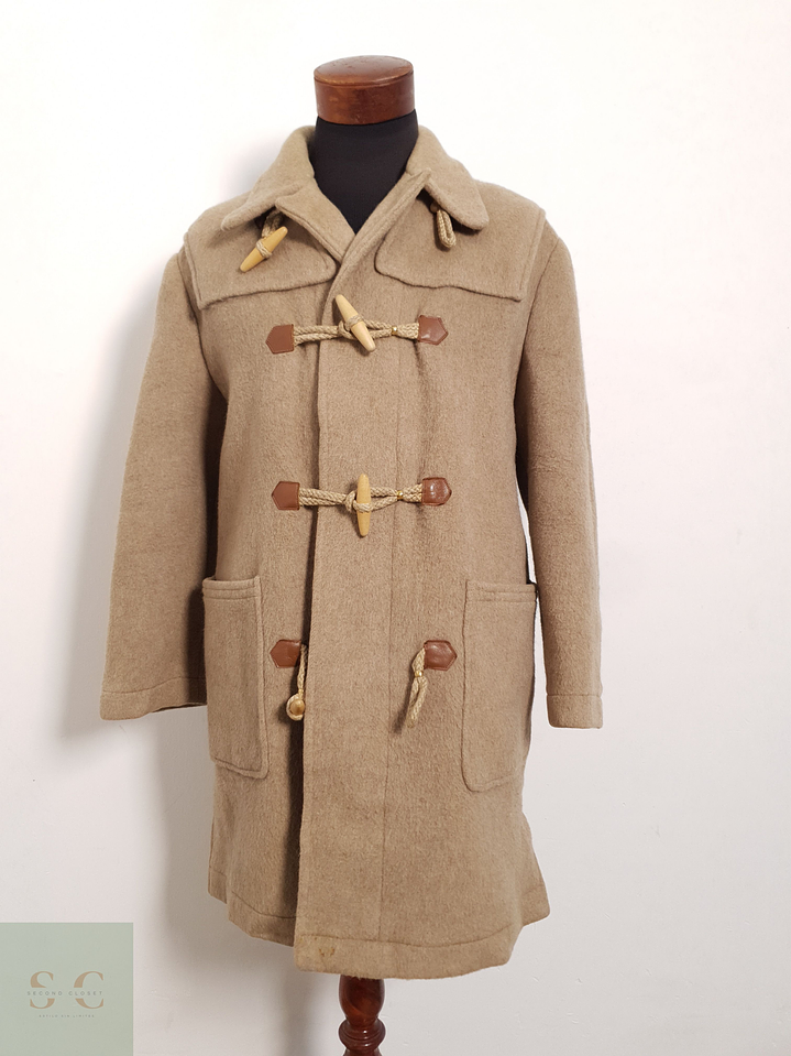 Abrigo Montgomery Abrigo camel clásico 100% lana virgen Talla ML 3