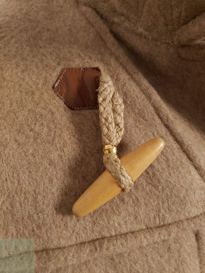 Abrigo Montgomery Abrigo camel clásico 100% lana virgen Talla ML 5