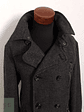 Abrigo Angelo Litrico Tres cuartos espiga plomo 70% lana Talla LXL - Miniatura 6