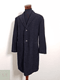 Abrigo René Lezard Abrigo tres cuartos azul lana Talla L - Miniatura 4
