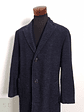 Abrigo René Lezard Abrigo tres cuartos azul lana Talla L - Miniatura 5