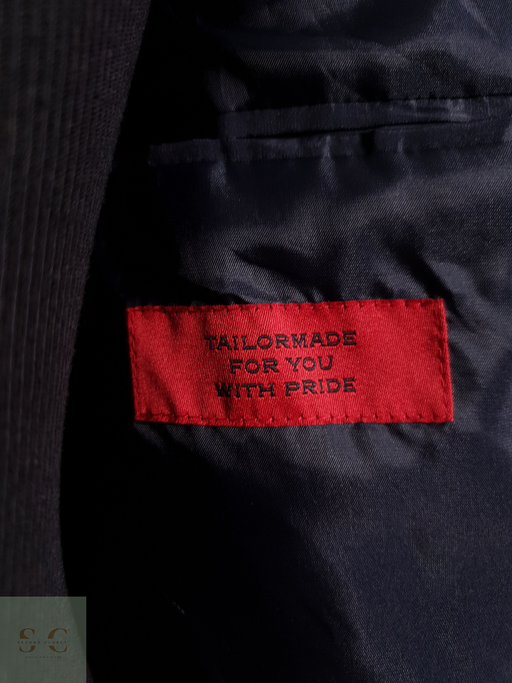 Abrigo Finshley & Harding Abrigo militar azul marino lana Talla SM 7