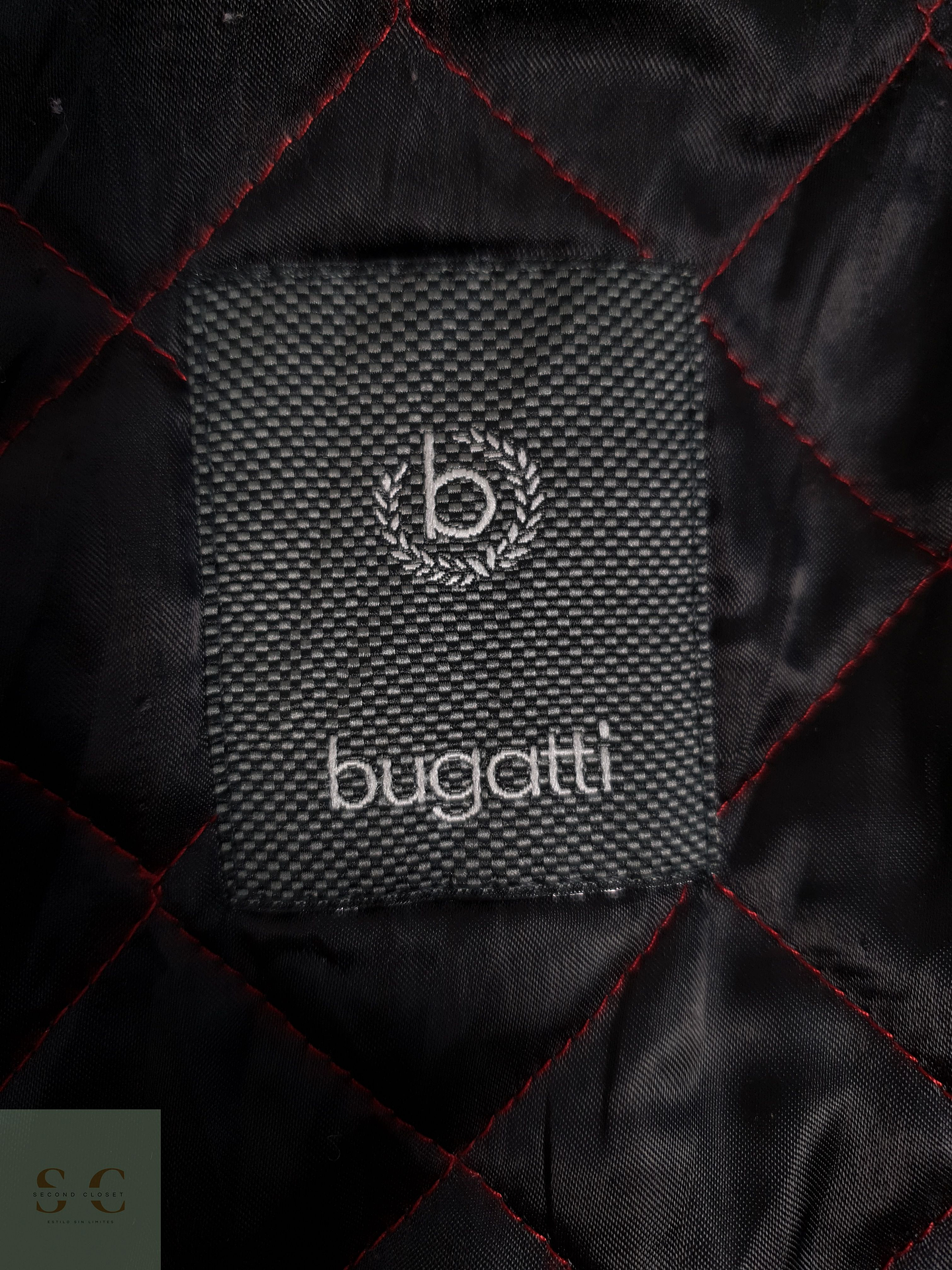 Abrigo Bugatti Chaquetón plomo oscuro lana Talla L 6